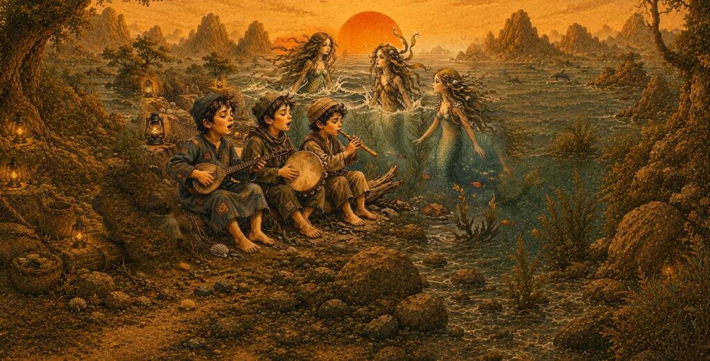 قصه‌ی دخترای ننه دریا